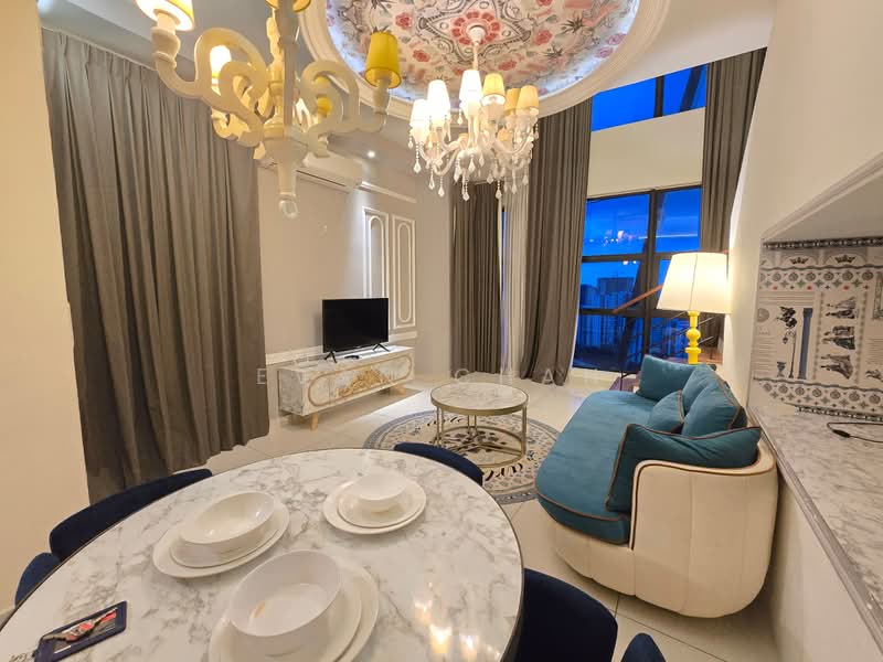 Service Residence for Rent at Arte Mont Kiara - Evan Chan - Living Room - PropertyGuru.com.my