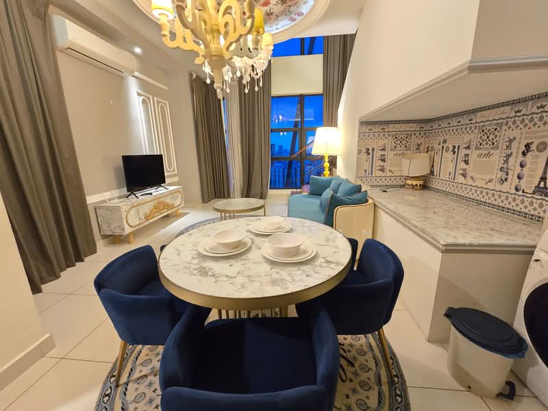 Service Residence for Rent at Arte Mont Kiara - Evan Chan - Living Room - PropertyGuru.com.my
