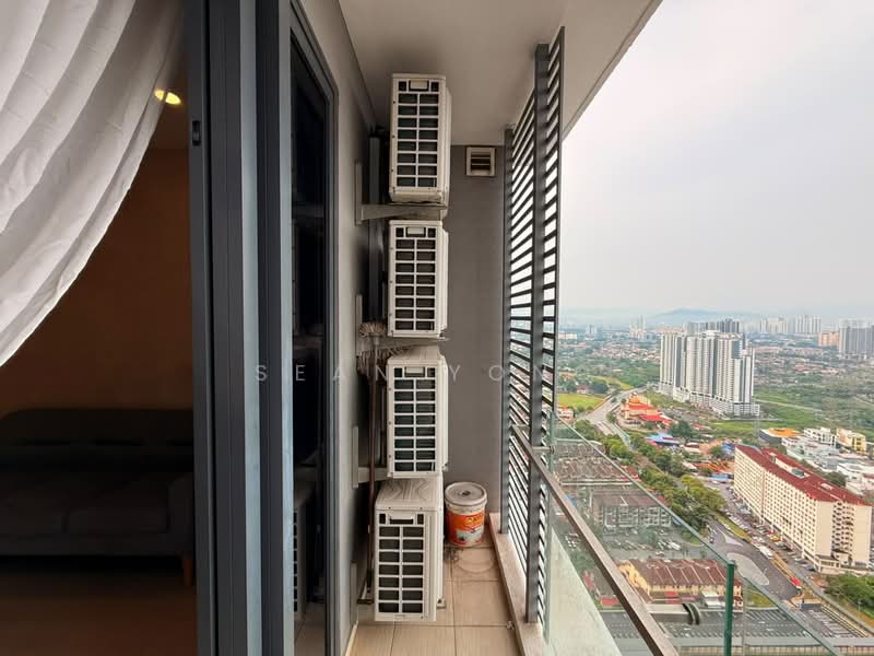 Service Residence for Rent at United Point (Residensi Berpadu) - Sean Yong - Balcony - PropertyGuru.com.my
