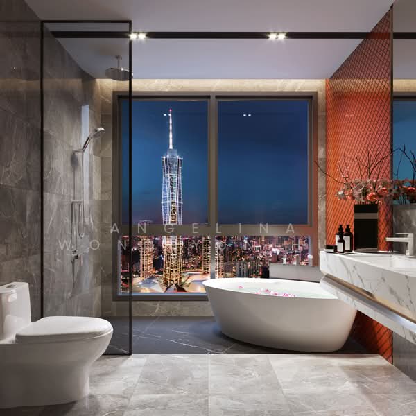 Service Residence for Sale at Skylon Residences - Angelina Wong Yun Hui - Bathroom - PropertyGuru.com.my
