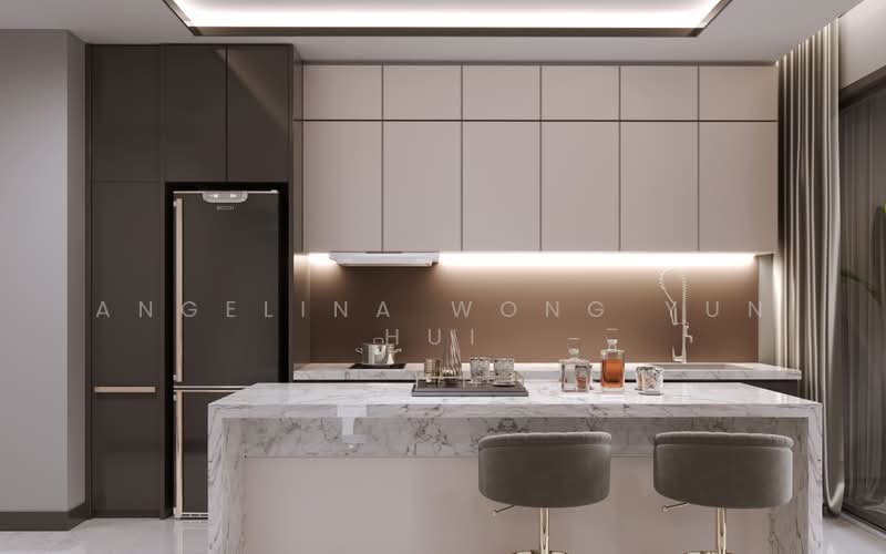 Service Residence for Sale at Skylon Residences - Angelina Wong Yun Hui - Kitchen - PropertyGuru.com.my