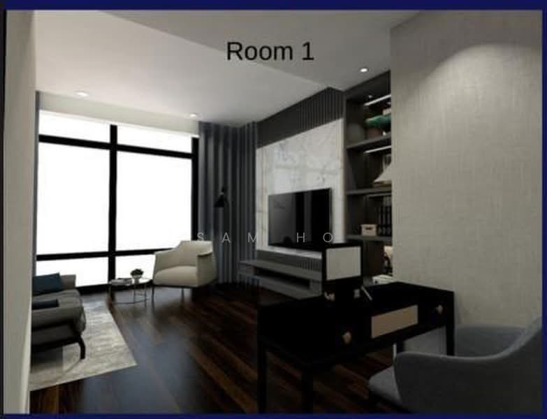Service Residence for Rent at Four Seasons Place - Sam Ho - Living Room - PropertyGuru.com.my