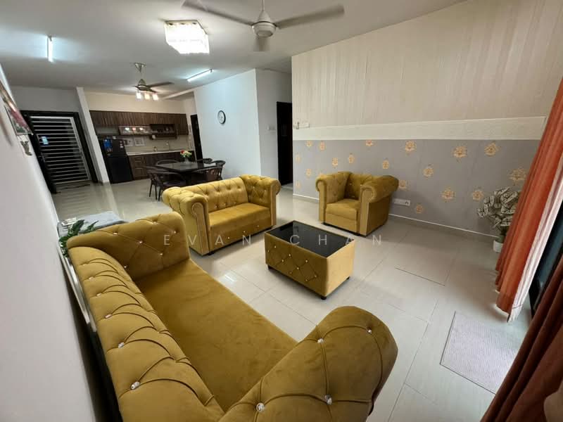 Servis Apartment untuk Disewa di Saville Residence - Evan Chan - Living Room - PropertyGuru.com.my