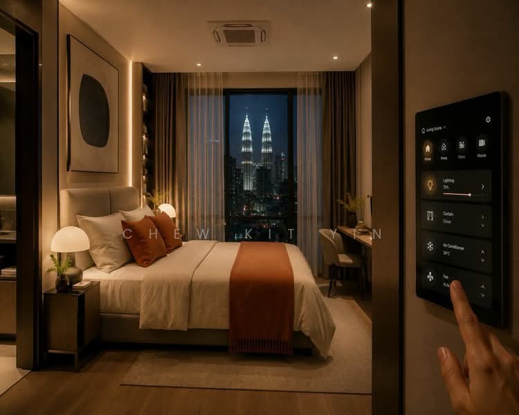 Servis Apartment untuk Dijual di Divine KLCC - CHEW KIT YIN - Bedroom - PropertyGuru.com.my