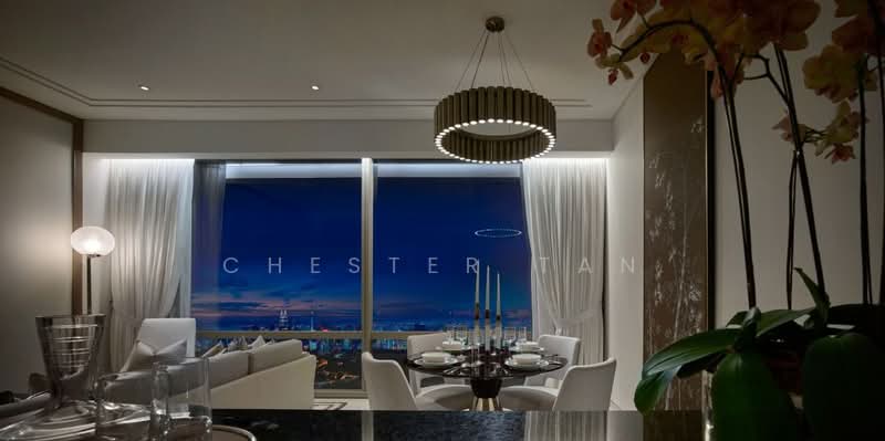 Servis Apartment untuk Dijual di Pavilion Damansara Heights - Chester Tan - Living Room - PropertyGuru.com.my