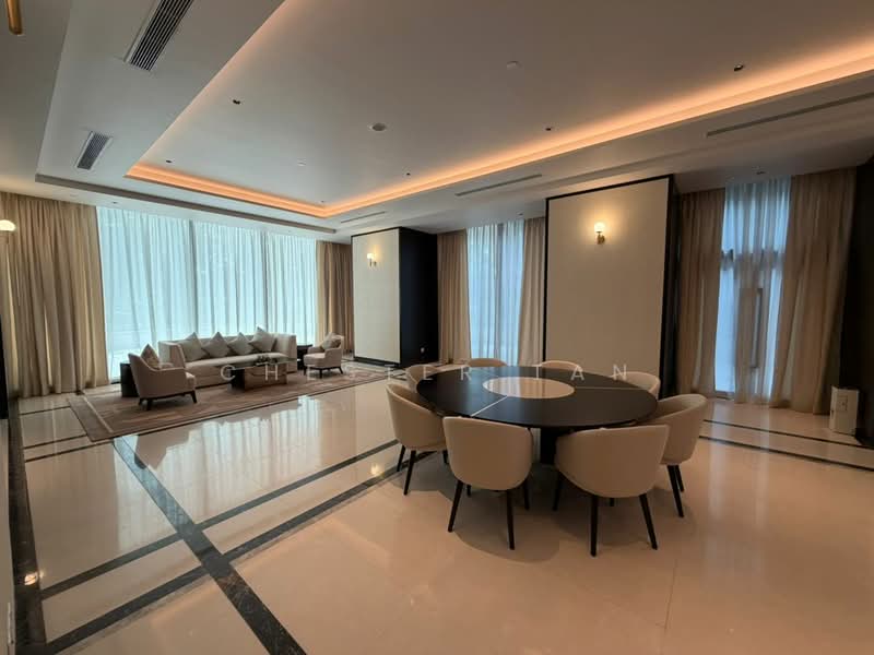 Servis Apartment untuk Dijual di Pavilion Damansara Heights - Chester Tan - Living Room - PropertyGuru.com.my