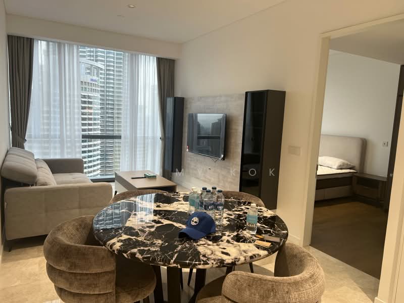 Service Residence for Rent at SO Sofitel Kuala Lumpur Residences - Sammy Kok - Living Room - PropertyGuru.com.my