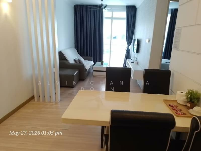 Servis Apartment untuk Disewa di The Wave Residence - Alvin Chan Kai Boon - Living Room - PropertyGuru.com.my