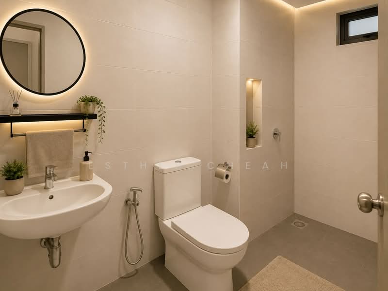 Rumah Bandar untuk Dijual di Eco Grandeur (Puncak Alam) - Esther Cheah - Bathroom - PropertyGuru.com.my