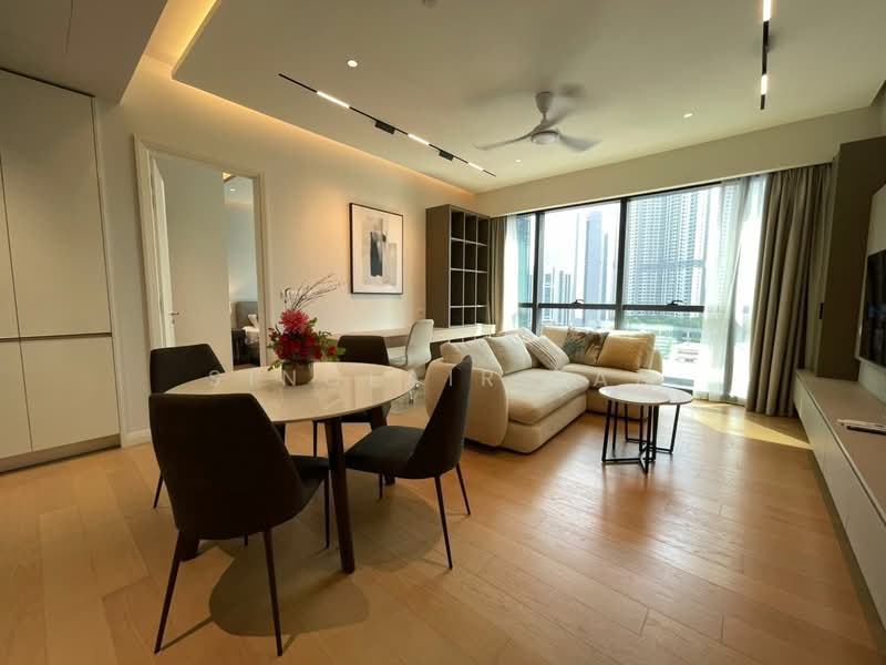 Service Residence for Sale at TRX Residences - Sinclair Tan - Living Room - PropertyGuru.com.my