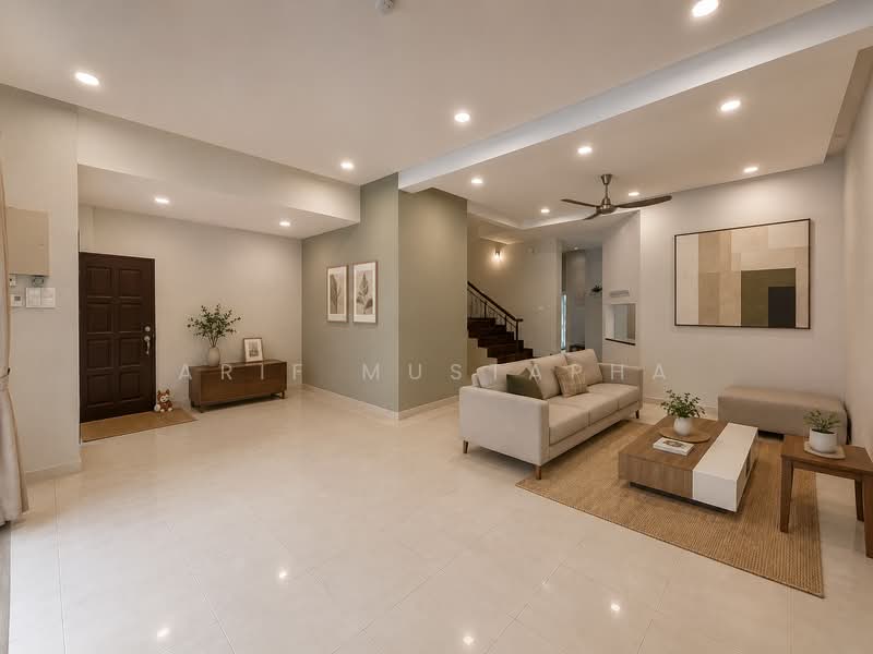 2-storey Terraced House for Sale in Bukit Jelutong (Shah Alam) - Arif Mustapha - Living Room - PropertyGuru.com.my