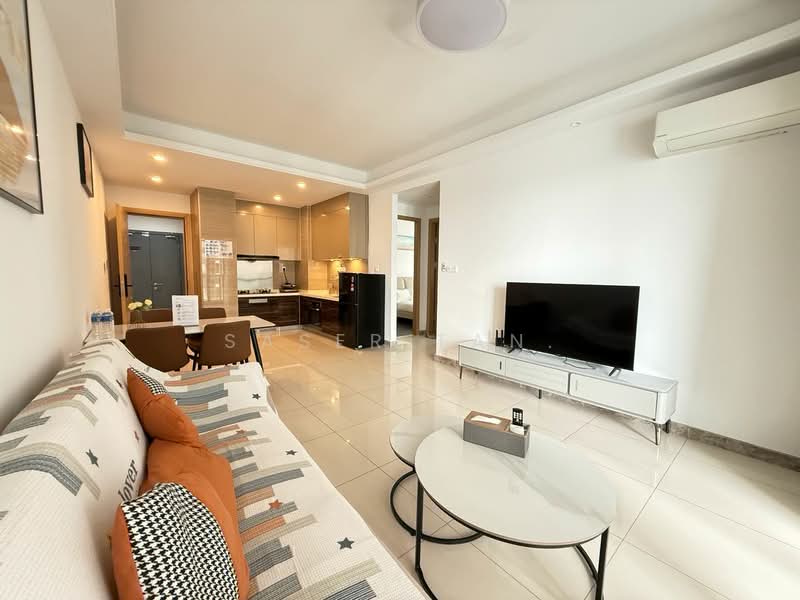 Condominium for Sale at R&F Princess Cove Phase 2-Seine Region - SASER TAN. - Living Room - PropertyGuru.com.my