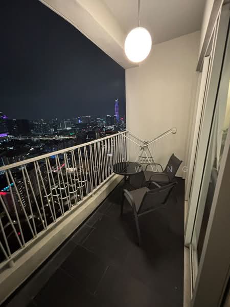 Service Residence for Rent at UNA Serviced Apartment - Kayson Wong - Balcony - PropertyGuru.com.my