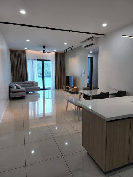 Kondominium untuk Disewa di Queens Residences Q1 @ Queens Waterfront - Wei Chin Ooi - Living Room - PropertyGuru.com.my