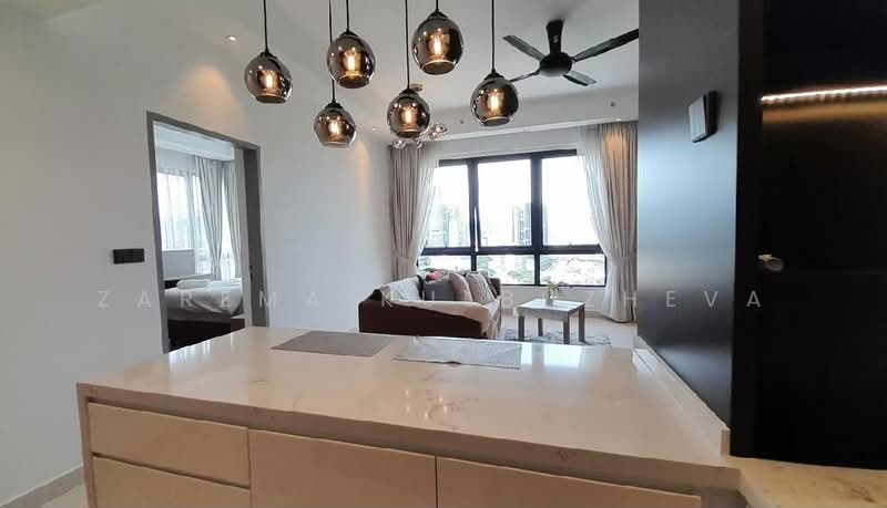 Servis Apartment untuk Dijual di Novo Ampang - Zarema Kulbuzheva - Living Room - PropertyGuru.com.my