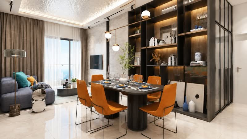 Condominium for Sale at Bangsar Hill Park - Sze Yong Yap - Living Room - PropertyGuru.com.my