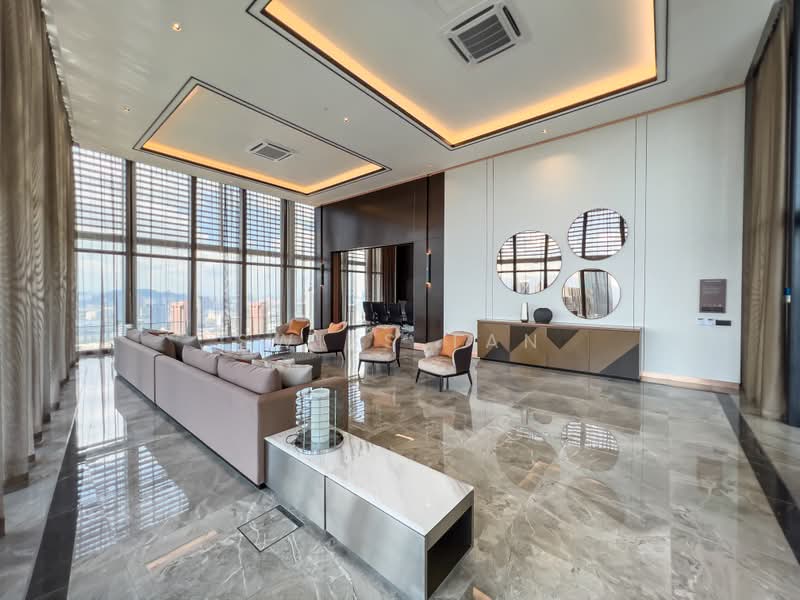 Servis Apartment untuk Disewa di Pavilion Ceylon Hill - Swiss Tan - Living Room - PropertyGuru.com.my
