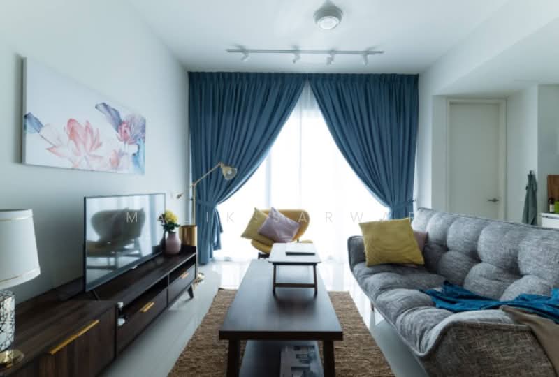 Kondominium untuk Disewa di Verdi Eco-Dominiums - Malik Sarwar - Living Room - PropertyGuru.com.my