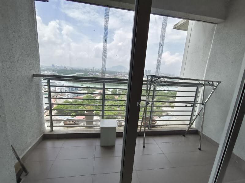 Kondominium untuk Disewa di Ocean View Residences - Jane Ng - Balcony - PropertyGuru.com.my