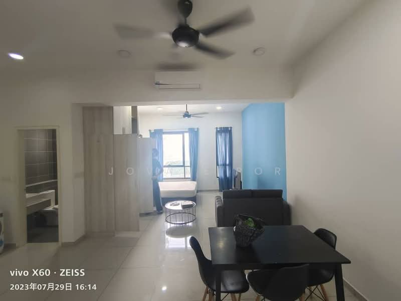 Servis Apartment untuk Disewa di Cube @ One South - Jovane Por - Living Room - PropertyGuru.com.my