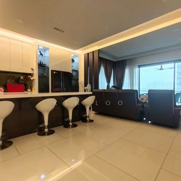 Condominium for Rent at One Central Park - Ken Loo - Living Room - PropertyGuru.com.my