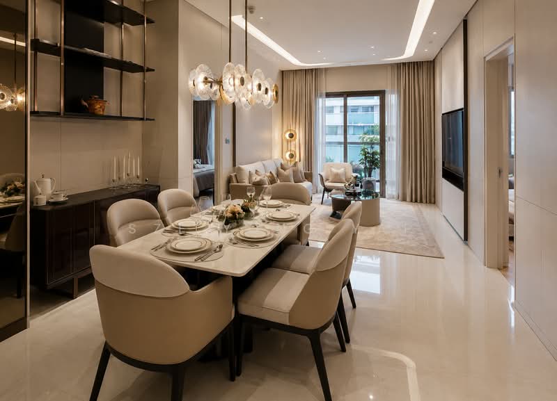 Servis Apartment untuk Dijual di Pavilion Square - Sze Yong Yap - Dining Room - PropertyGuru.com.my