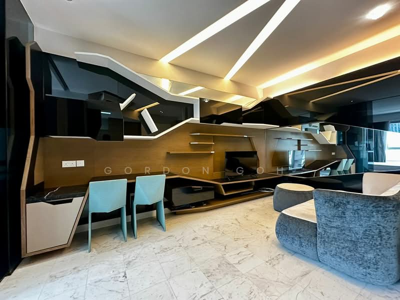 Servis Apartment untuk Disewa di Verve Suites - Gordon Goh - Living Room - PropertyGuru.com.my