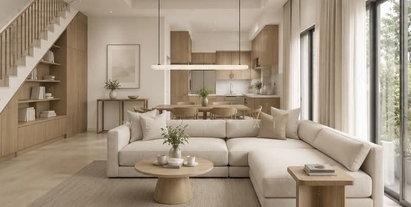 Rumah Teres untuk Dijual di Iskandar Puteri (Nusajaya) (Johor) - Wendy Lai - Living Room - PropertyGuru.com.my