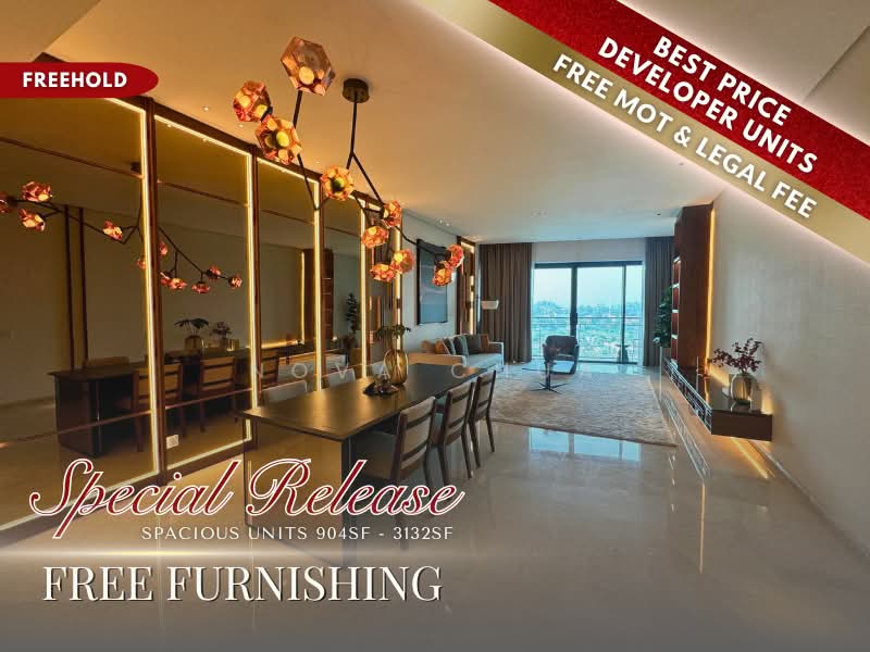 Servis Apartment untuk Dijual di Damansara City Residency (DC Residensi) - Nova Chua - Living Room - PropertyGuru.com.my