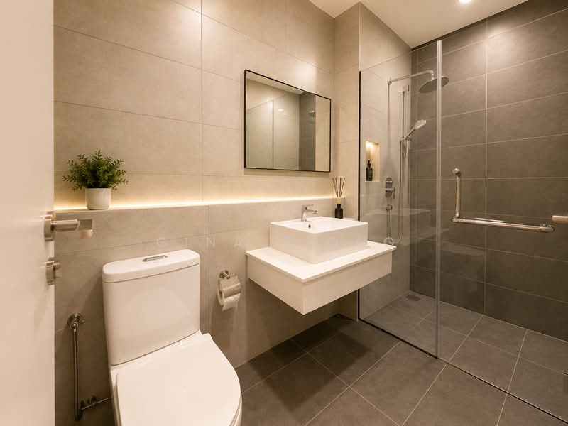 Servis Apartment untuk Disewa di SWNK Houze @ BBCC - Gina Tiong - Bathroom - PropertyGuru.com.my