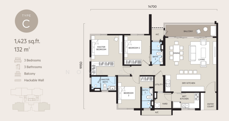 Condominium for Sale at Oaka Residences - Nova Chua - PropertyGuru.com.my