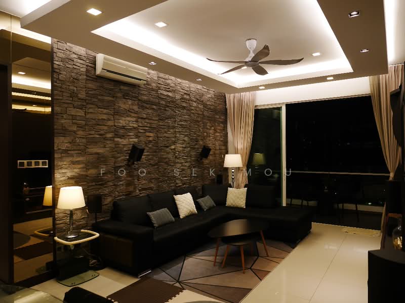 Kondominium untuk Disewa di The Park Residences 1 - Foo Sek Mou - Living Room - PropertyGuru.com.my
