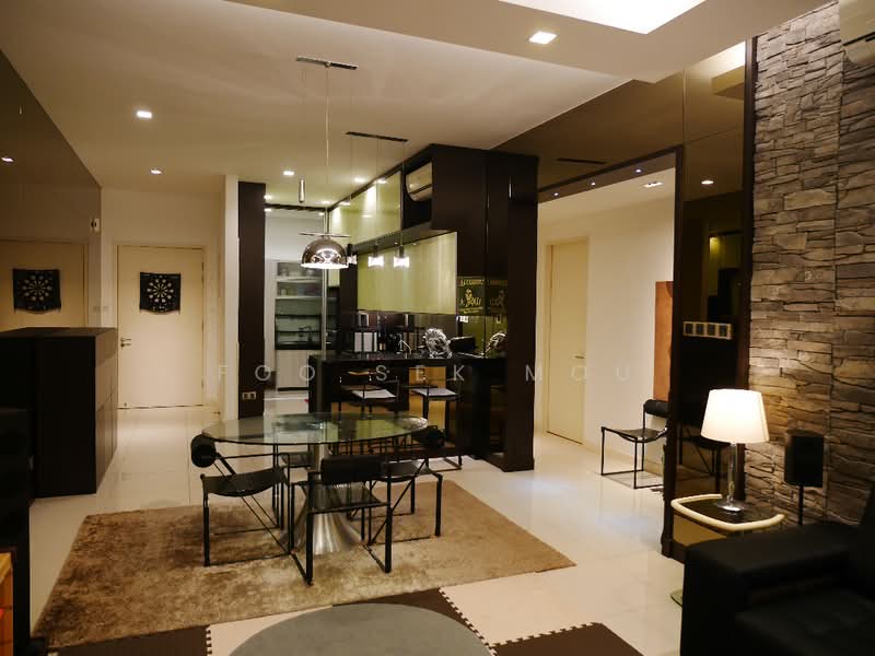 Kondominium untuk Disewa di The Park Residences 1 - Foo Sek Mou - Living Room - PropertyGuru.com.my