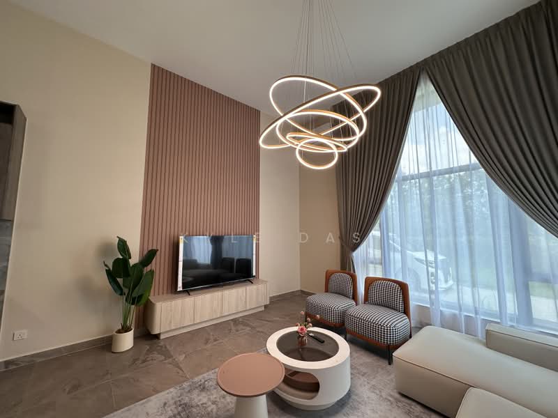 Cluster House for Rent in Forest City (Gelang Patah) - Kyle Das - Living Room - PropertyGuru.com.my