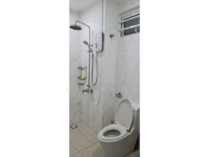Service Residence for Rent at Twin Galaxy (Dwi Galaksi) - Min Kong - Bathroom - PropertyGuru.com.my