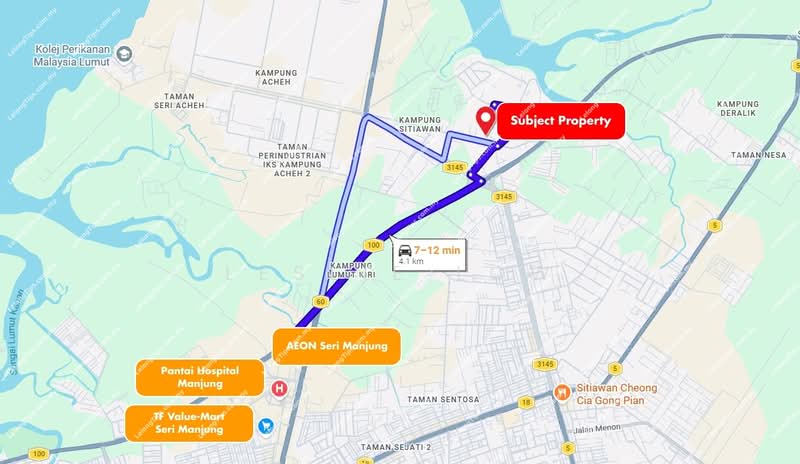2.5-storey Terraced House for Sale in Sitiawan (Perak) - Leslie Low - PropertyGuru.com.my