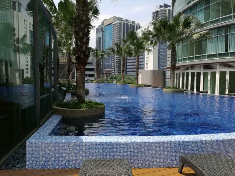 Servis Apartment untuk Dijual di Vortex KLCC - Sky Chan - Pool - PropertyGuru.com.my