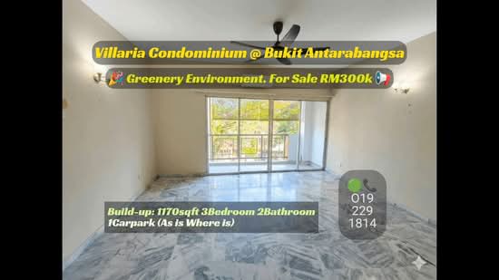 Kondominium untuk Dijual di Villaria - Wincent Chuah - PropertyGuru.com.my