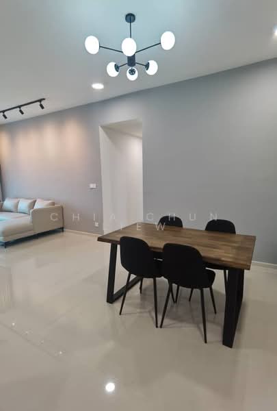Servis Apartment untuk Disewa di Residensi Solaris Parq - Chia Chun Liew - Living Room - PropertyGuru.com.my