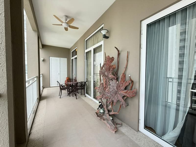 Condominium for Rent at Quayside Condominium - Chris Ooi - Balcony - PropertyGuru.com.my