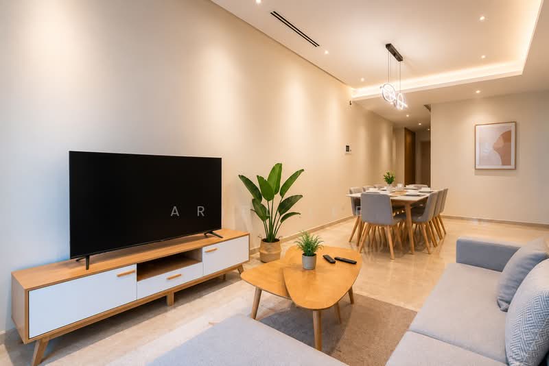 Service Residence for Rent at The Manor - Ariel Lee - Living Room - PropertyGuru.com.my