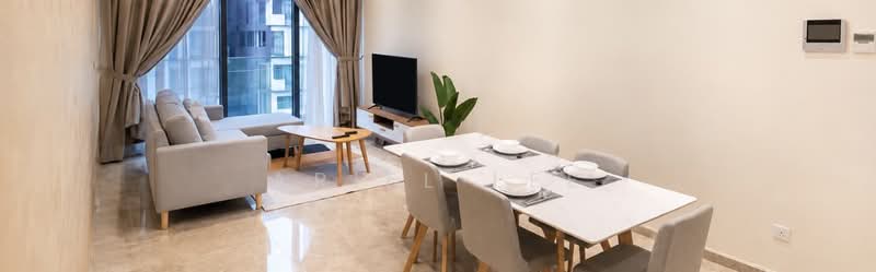 Service Residence for Rent at The Manor - Ariel Lee - Living Room - PropertyGuru.com.my