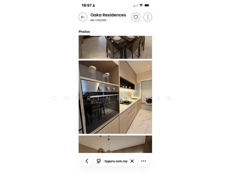 Condominium for Sale at Oaka Residences - Courines Tan - PropertyGuru.com.my