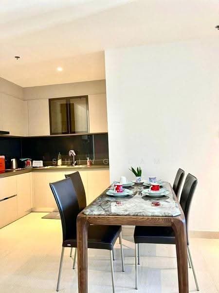 Service Residence for Rent at Marriott Residence @ Gurney - Shing Lam - Kitchen - PropertyGuru.com.my