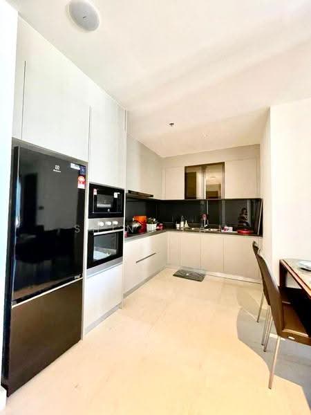 Service Residence for Rent at Marriott Residence @ Gurney - Shing Lam - Kitchen - PropertyGuru.com.my