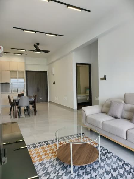 Kondominium untuk Disewa di Codrington Residence - Shing Lam - Living Room - PropertyGuru.com.my