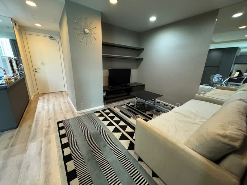 Servis Apartment untuk Disewa di Verve Suites - Roseabelle Low - Living Room - PropertyGuru.com.my