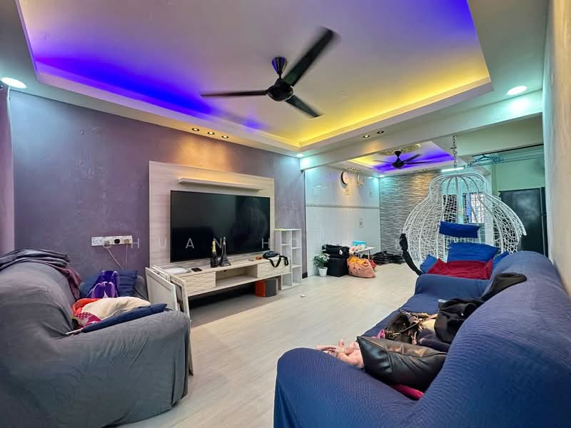 2-storey Terraced House for Rent in Taman Damai Jaya (Skudai) - Chuan Hong Kee - Living Room - PropertyGuru.com.my