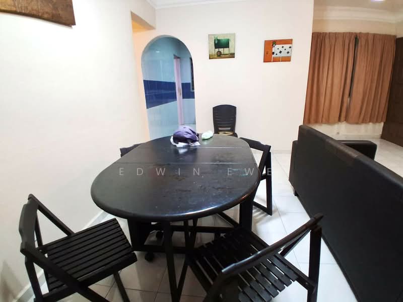 Apartment for Rent at Taman Pekaka Apartment - Edwin Ewe - Dining Room - PropertyGuru.com.my