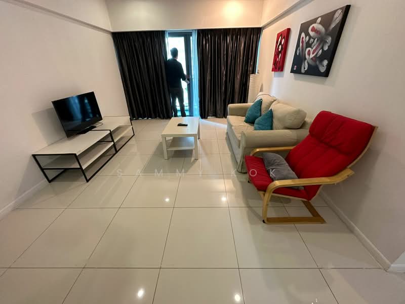 Servis Apartment untuk Disewa di Mercu Summer Suites - Sammy Kok - Living Room - PropertyGuru.com.my